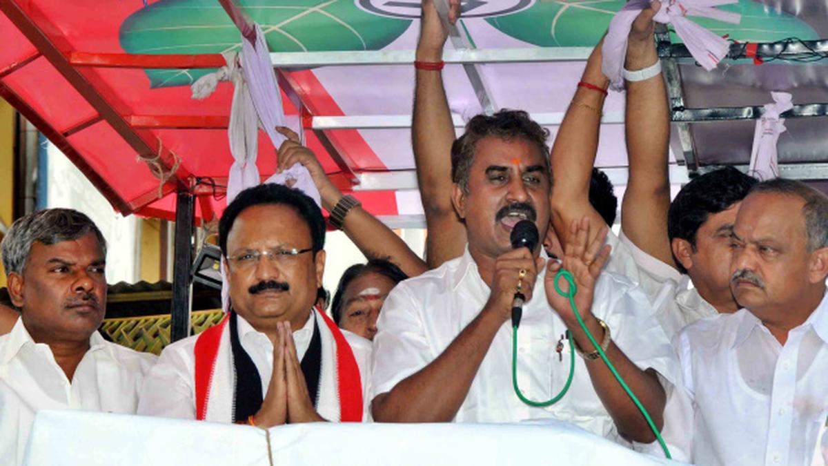 AIADMK begins campaign The Hindu