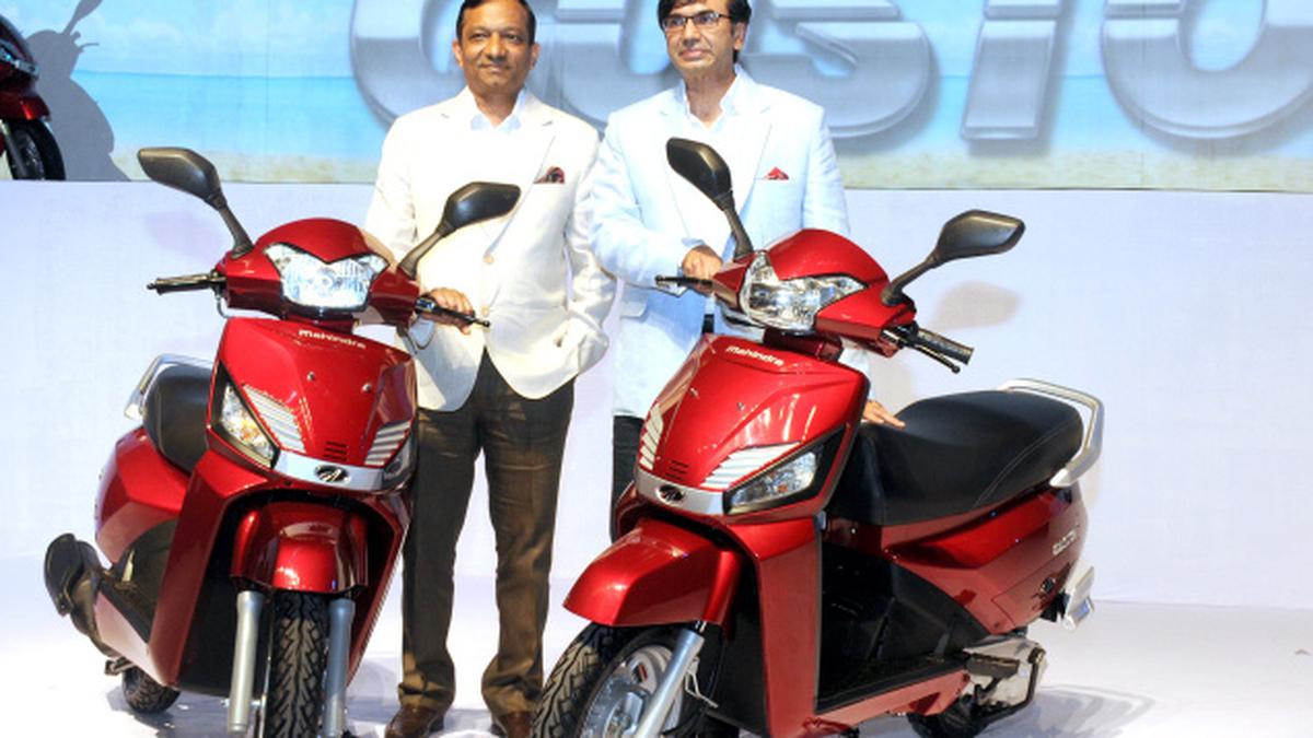 Mahindra & Mahindra launches 110-cc scooter called Gusto - The Hindu