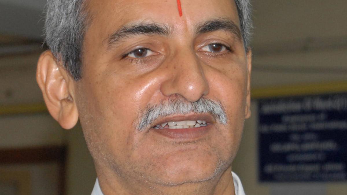 K V Chowdary appointed as new CBDT Chairman The Hindu