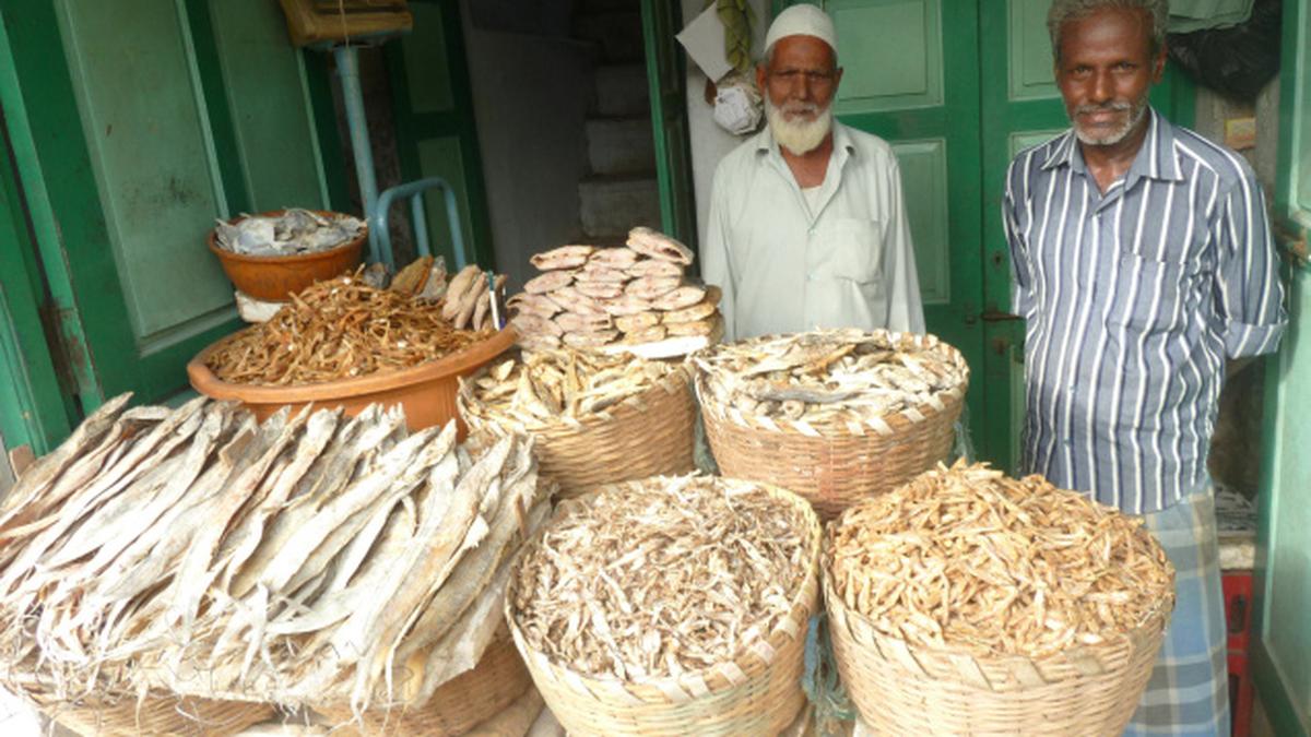 Where there's dry fish of every description The Hindu