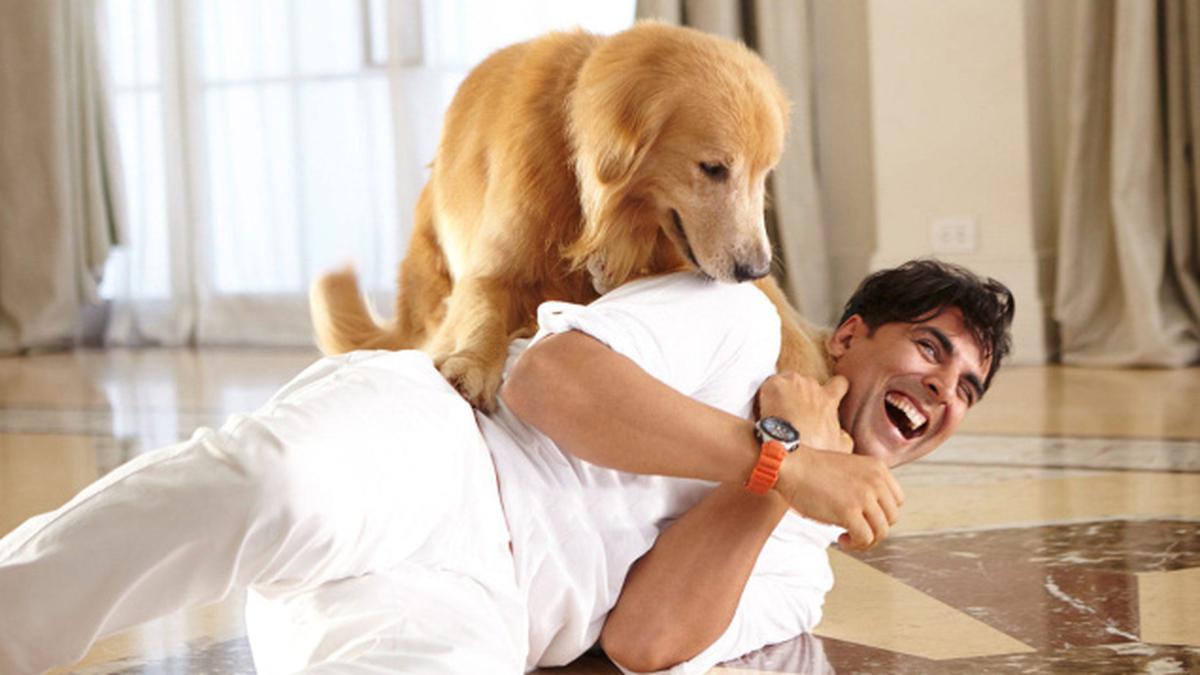Akshay Kumar enjoyed working with 100 dogs in Entertainment-Entertainment  News , Firstpost