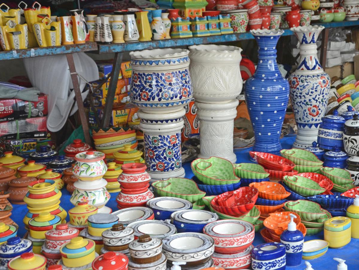 Rich collection of Khurja pottery, terracotta jewellery in Tiruchi