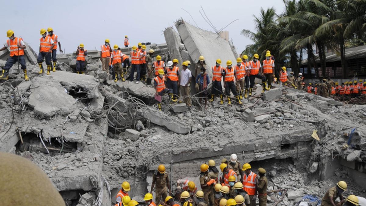 Chennai building collapse: More bodies recovered - The Hindu