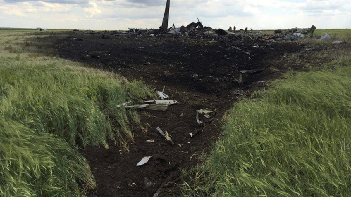 49 dead as rebels down plane in Ukraine - The Hindu