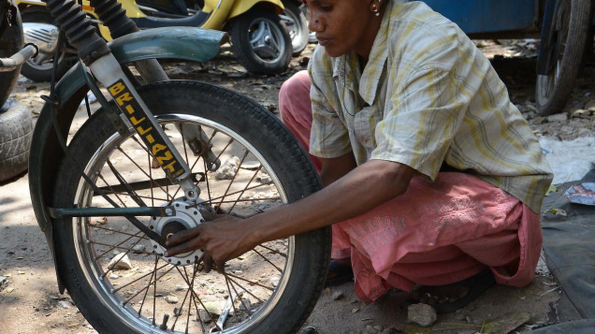 She keeps the wheels spinning The Hindu