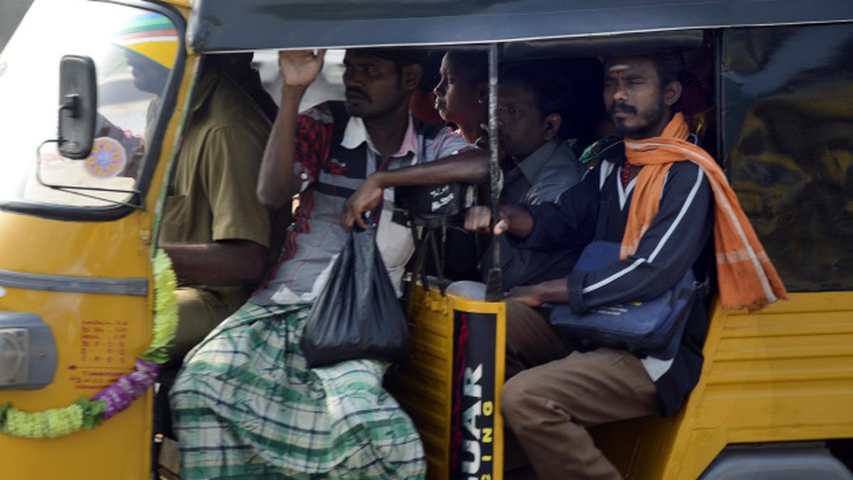 In north Chennai, autos turn share autos and overcharge - The Hindu