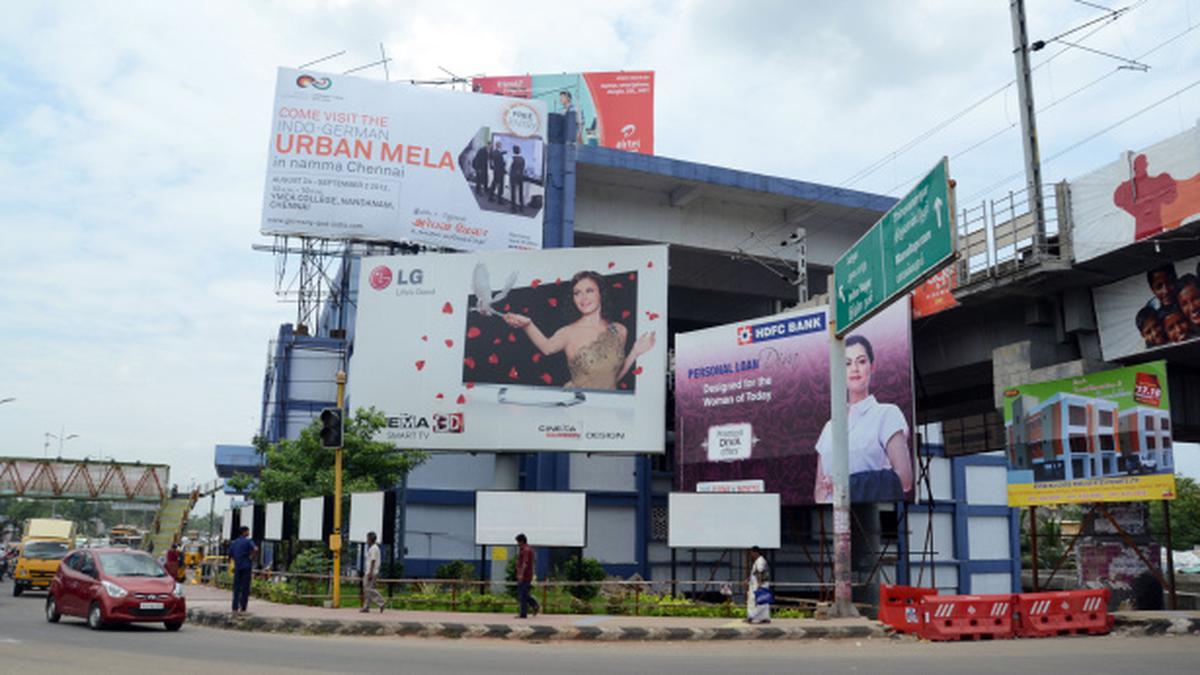 Officials lack guts to prevent erection of illegal hoardings: Madras HC ...