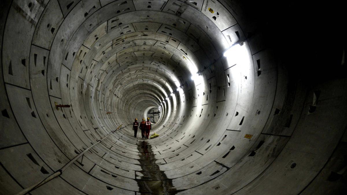 First look at Chennai Metro Rail’s underbelly - The Hindu