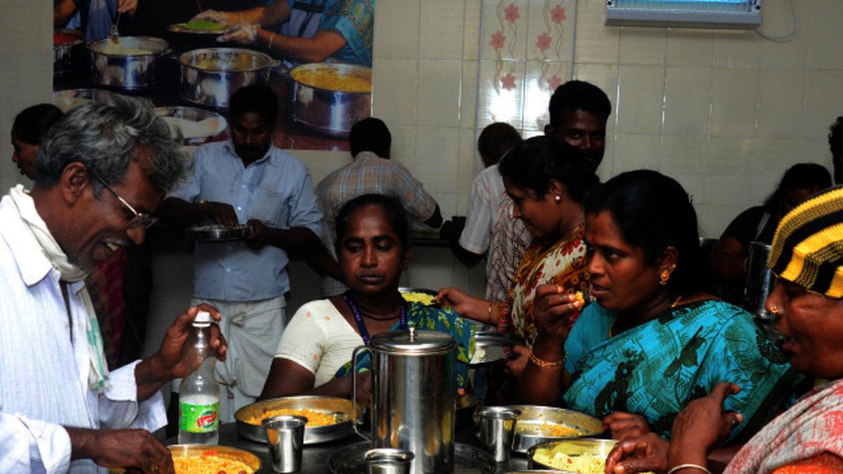 Amma canteen helps with hygiene at GH The Hindu