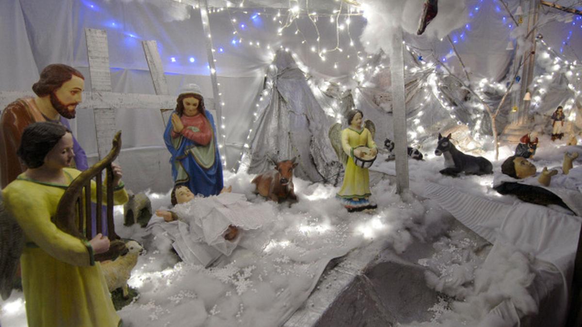 Nativity scene comes alive The Hindu
