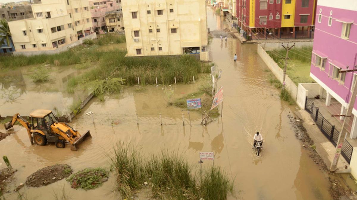 Madipakkam, Ullagaram roads take a beating The Hindu