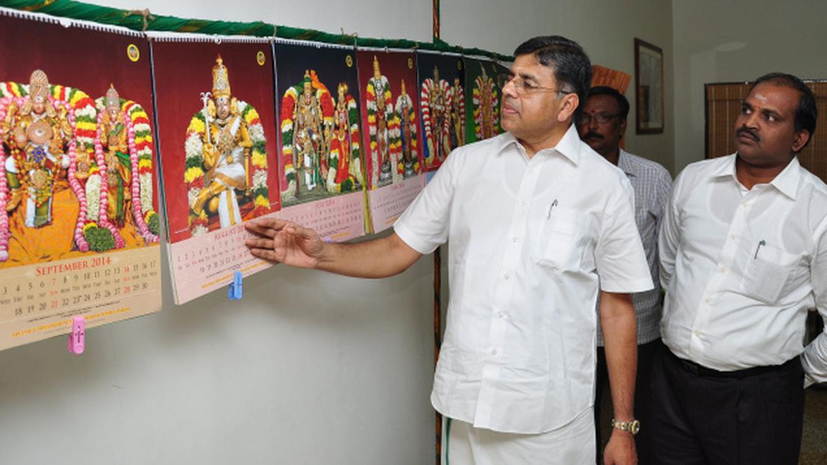 Meenakshi temple’s 2014 calendar out The Hindu