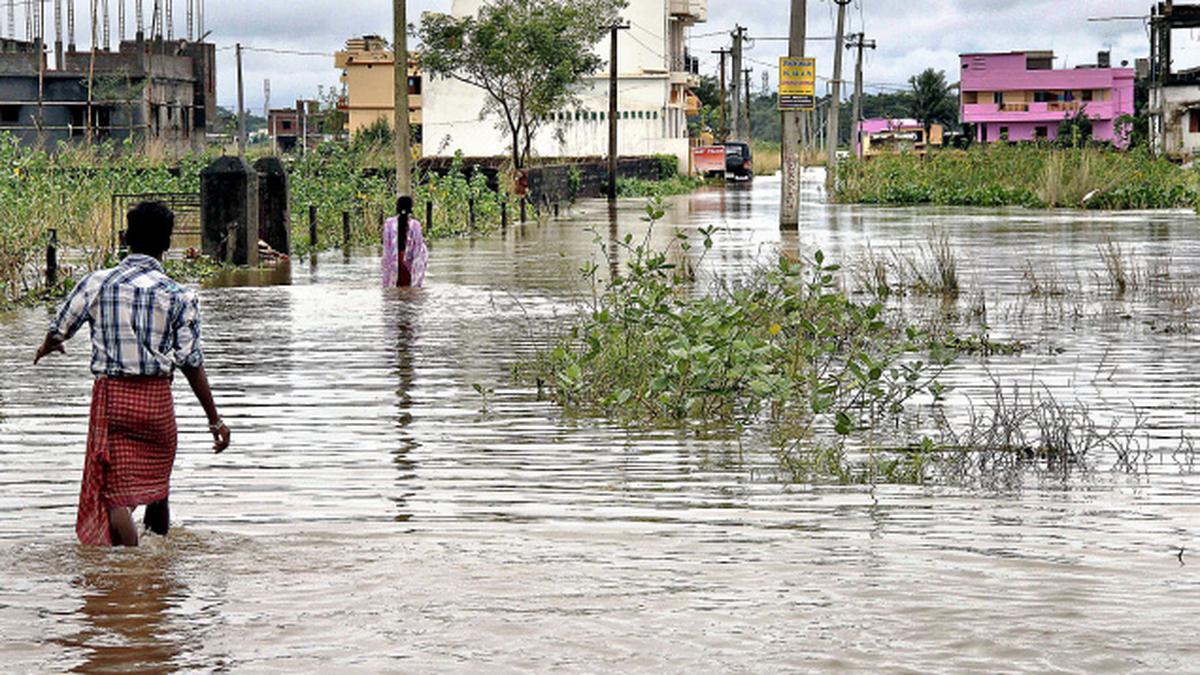 Bhubaneswar city expansion chokes natural drains The Hindu