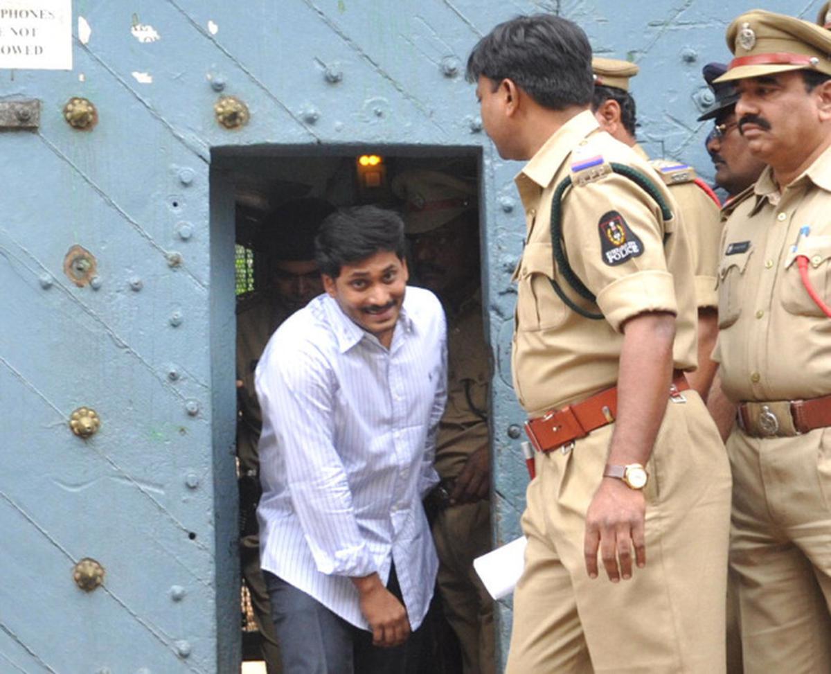 DA case: Jagan judicial custody extended till Oct. 3 - The Hindu