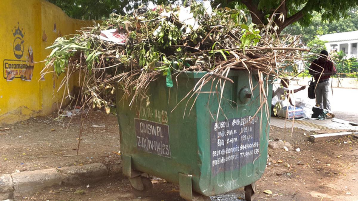 Dishing out trash in Chennai