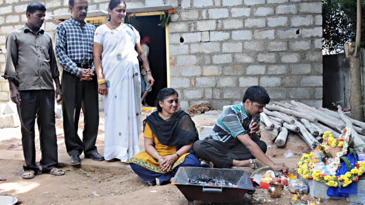 New home, new beginnings for Kumaramangalam family The Hindu