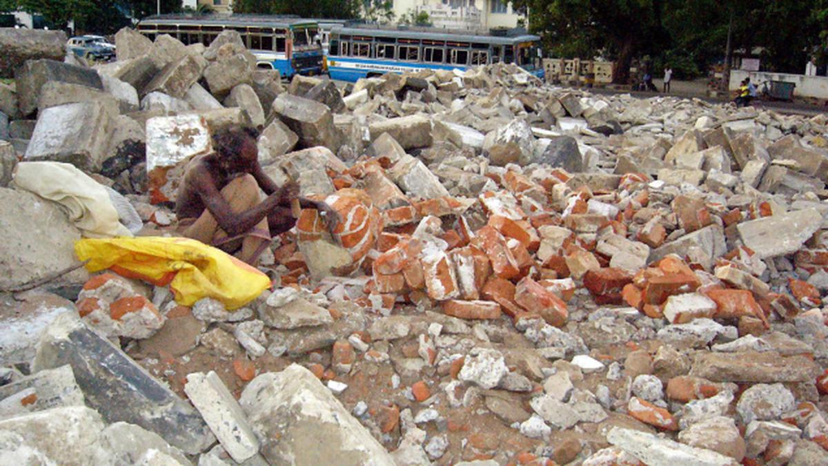 Is Chennai ready to recycle construction debris?