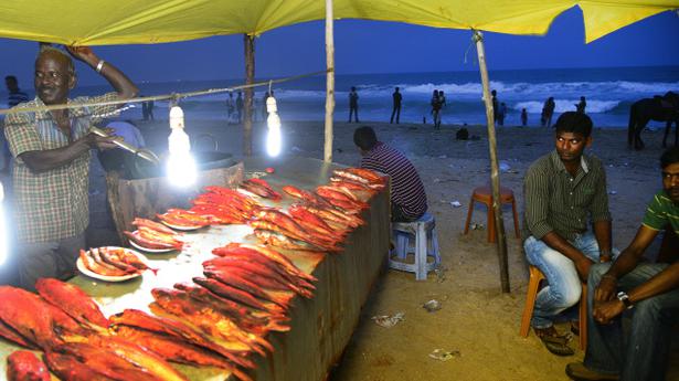 Seafood, bajjis and more at Chennai's beaches - The Hindu