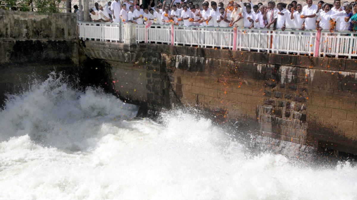 Water released from Bhavani Sagar Dam The Hindu