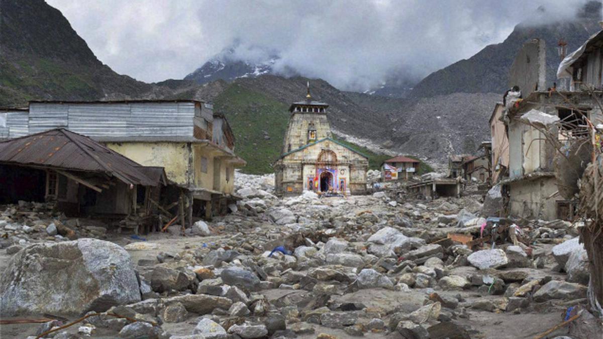 Cracks in Kedarnath temple, sanctum sanctorum safe: ASI - The Hindu