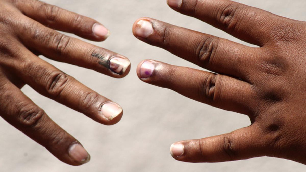Some Bangaloreans figure out how to erase indelible ink - The Hindu