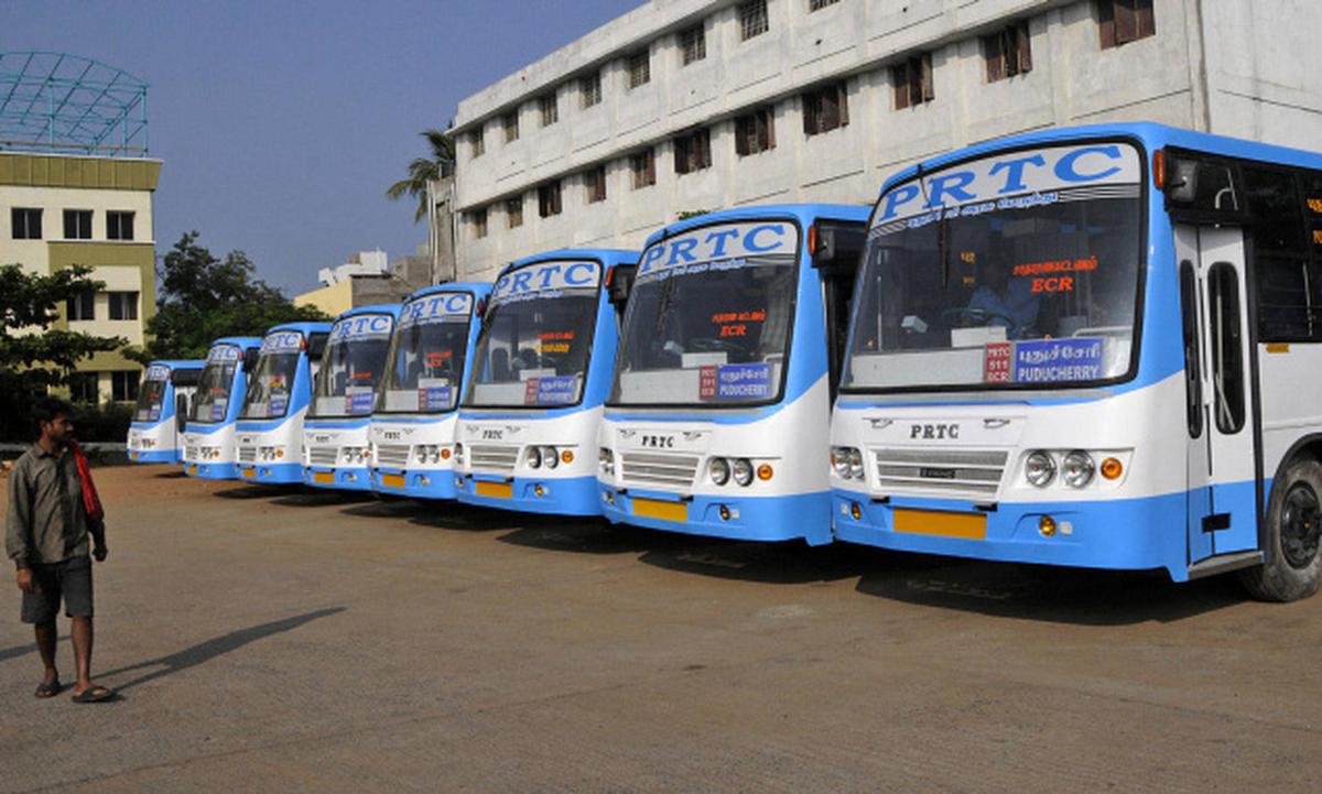 New buses for PRTC fleet - The Hindu