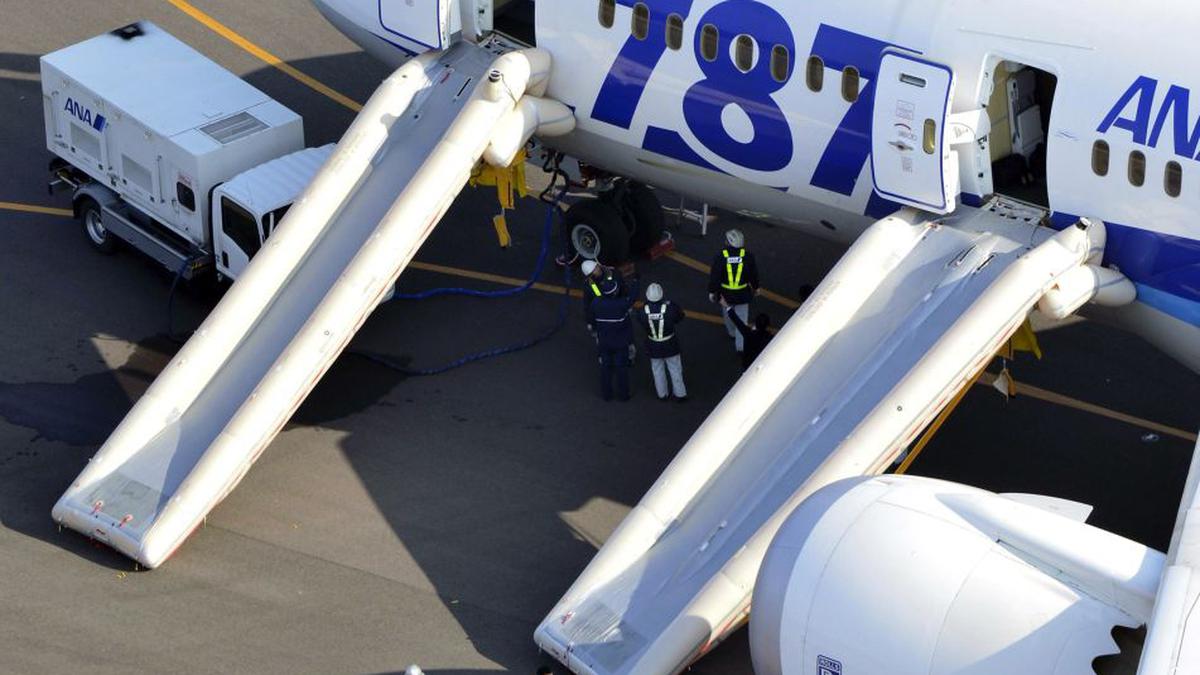 Japanese airlines ground Boeing Dreamliners after emergency landing