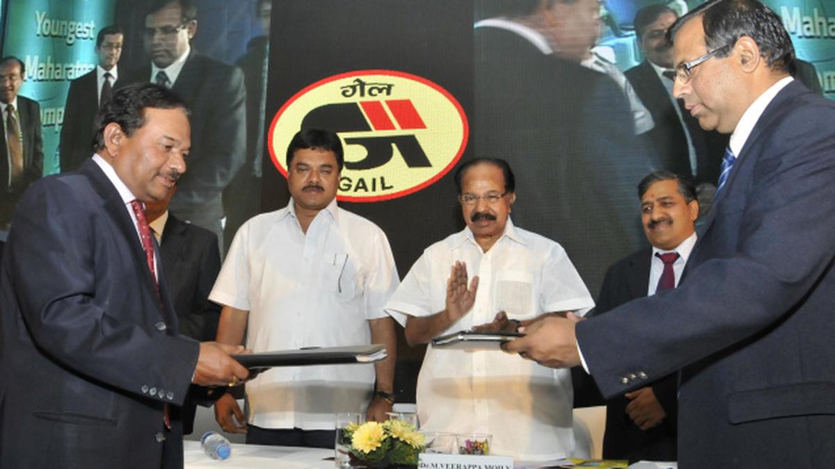 DabholBangalore gas pipeline of GAIL goes on stream The Hindu