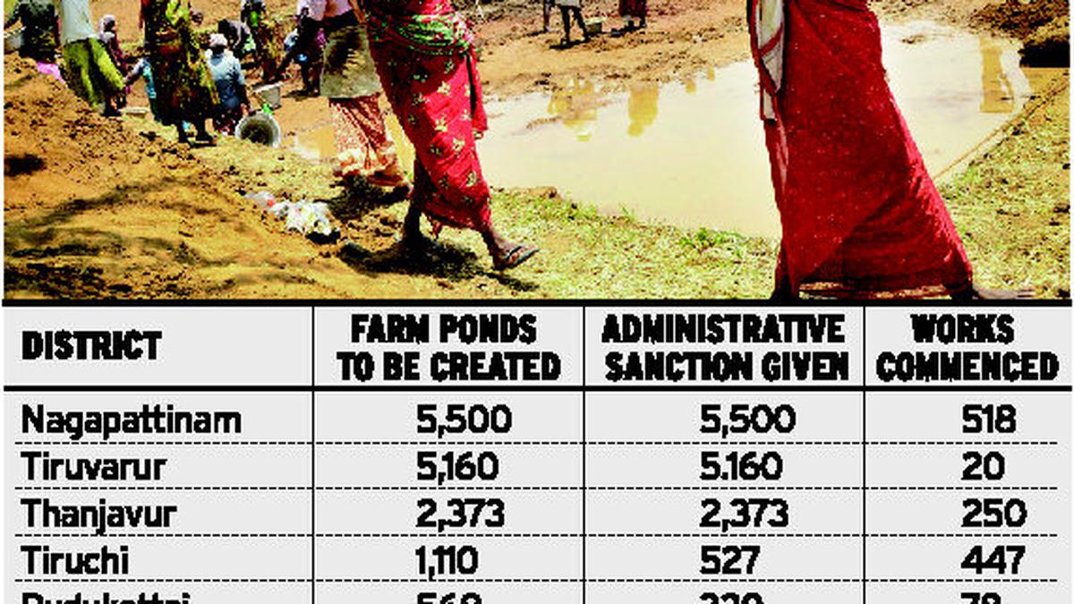 15,000 farm ponds to be created under MGNREGS