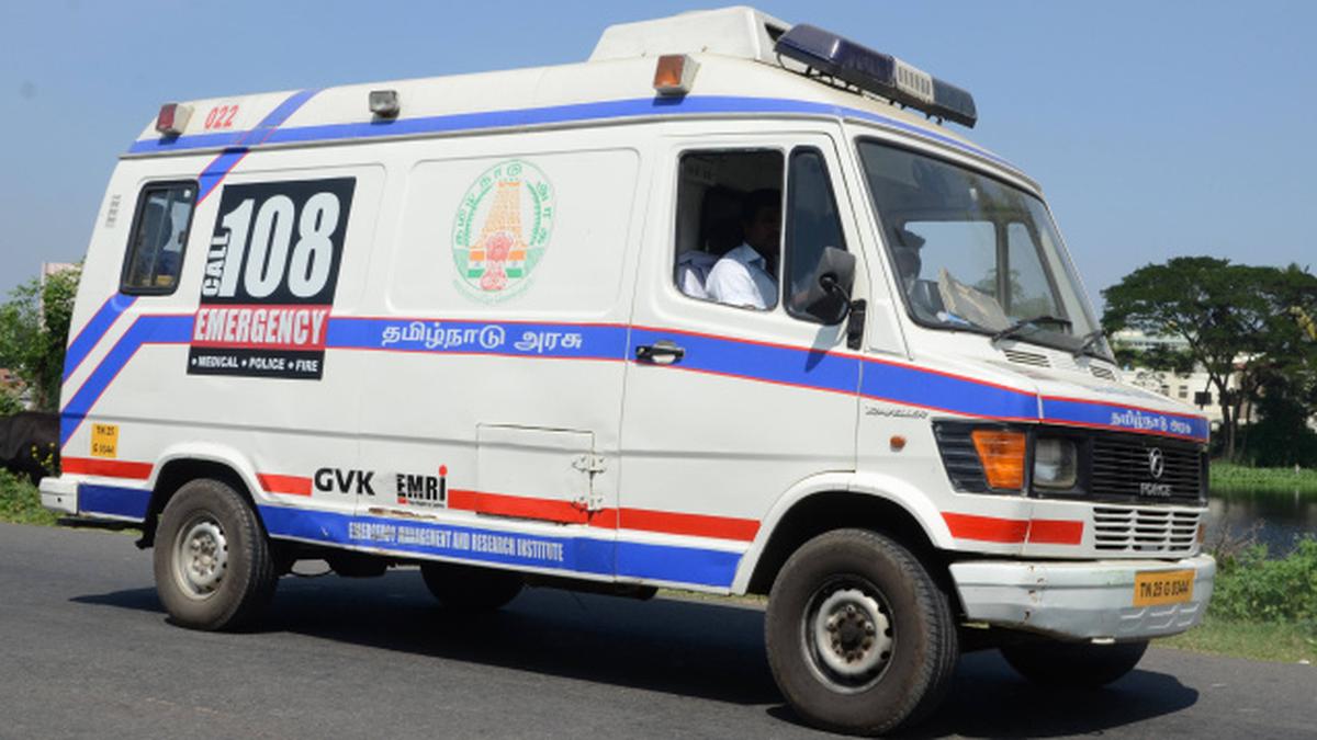 ‘108’ ambulance kept ready for New Year emergencies The Hindu