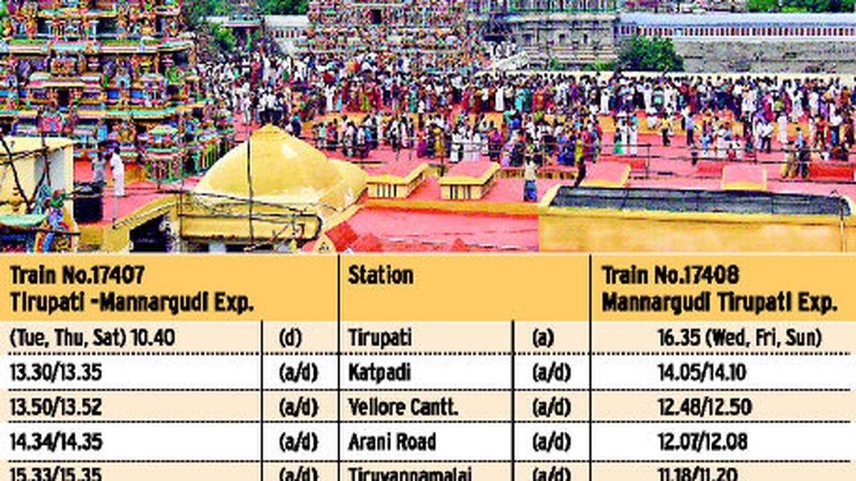 BangaloreSalem passenger commences maiden journey The Hindu