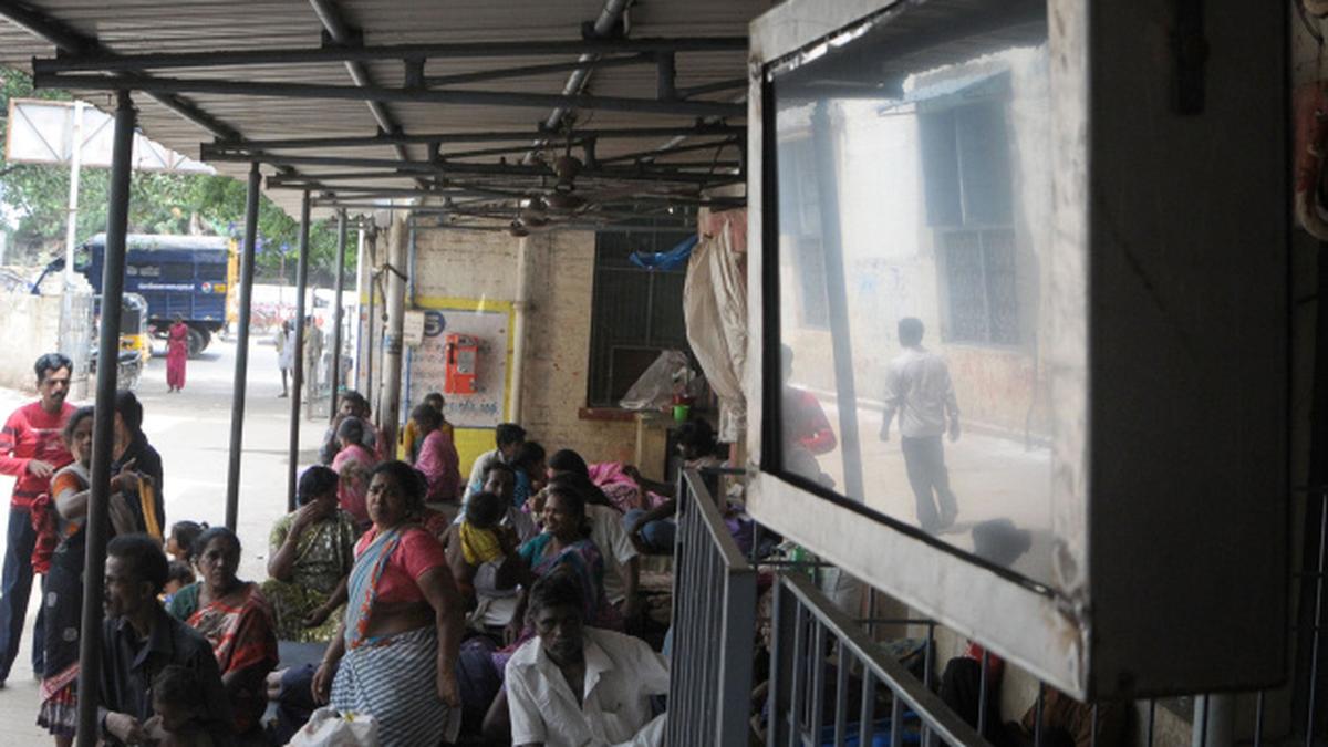 TVscreen viewing of newborns in Egmore maternity hospital The Hindu