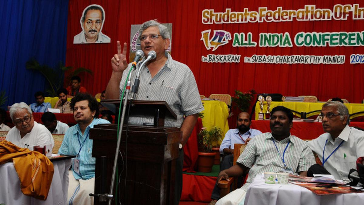 Sitaram Yechury (1952-2024): Life and times in pictures