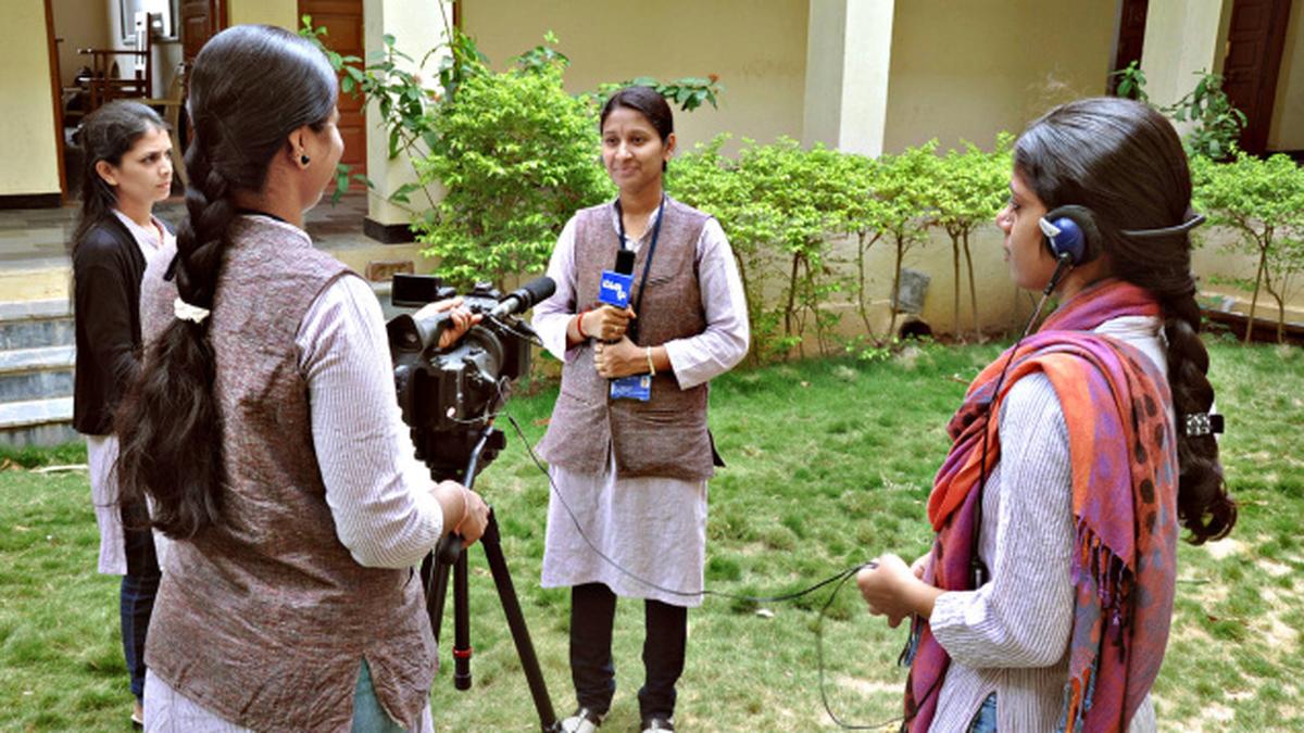 Media beckons rural girls The Hindu