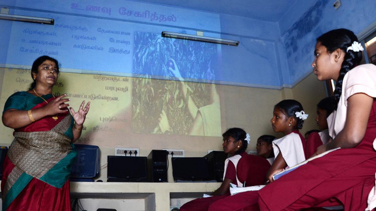 Audiovisual aids come handy for them The Hindu