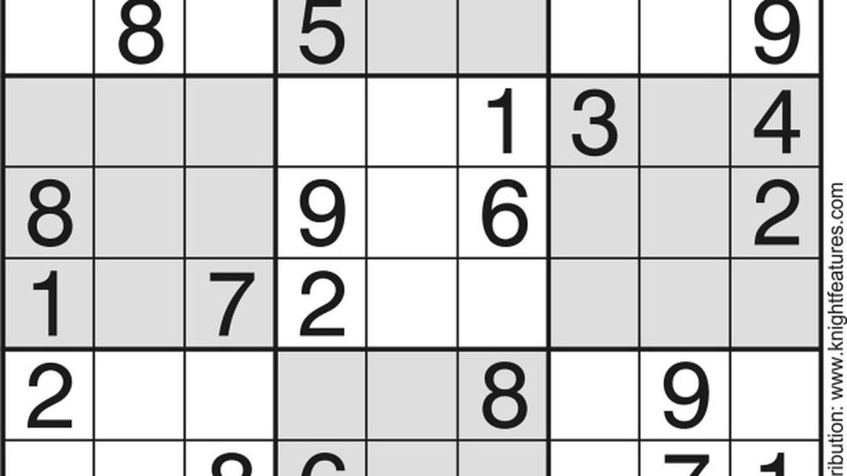 Sudoku – Aug 20, 2012 - The Hindu