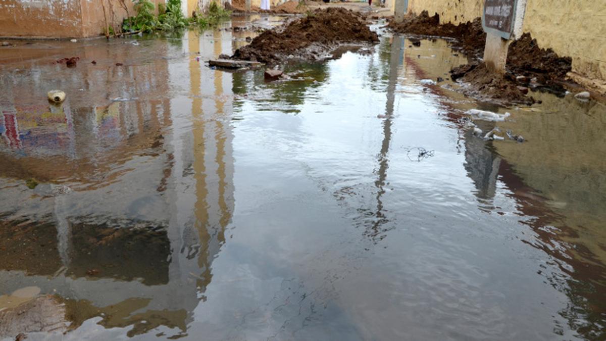 Choked drain troubles Venkitapuram residents The Hindu