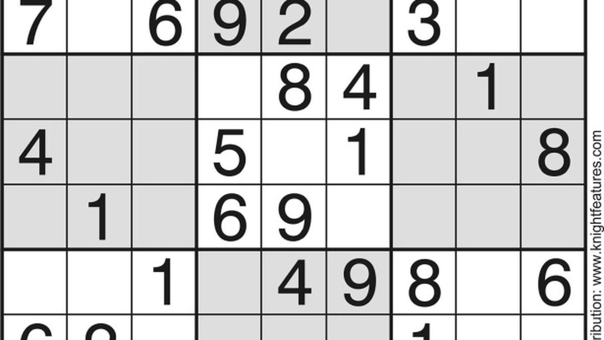 Sudoku, May 30, 2012 - The Hindu