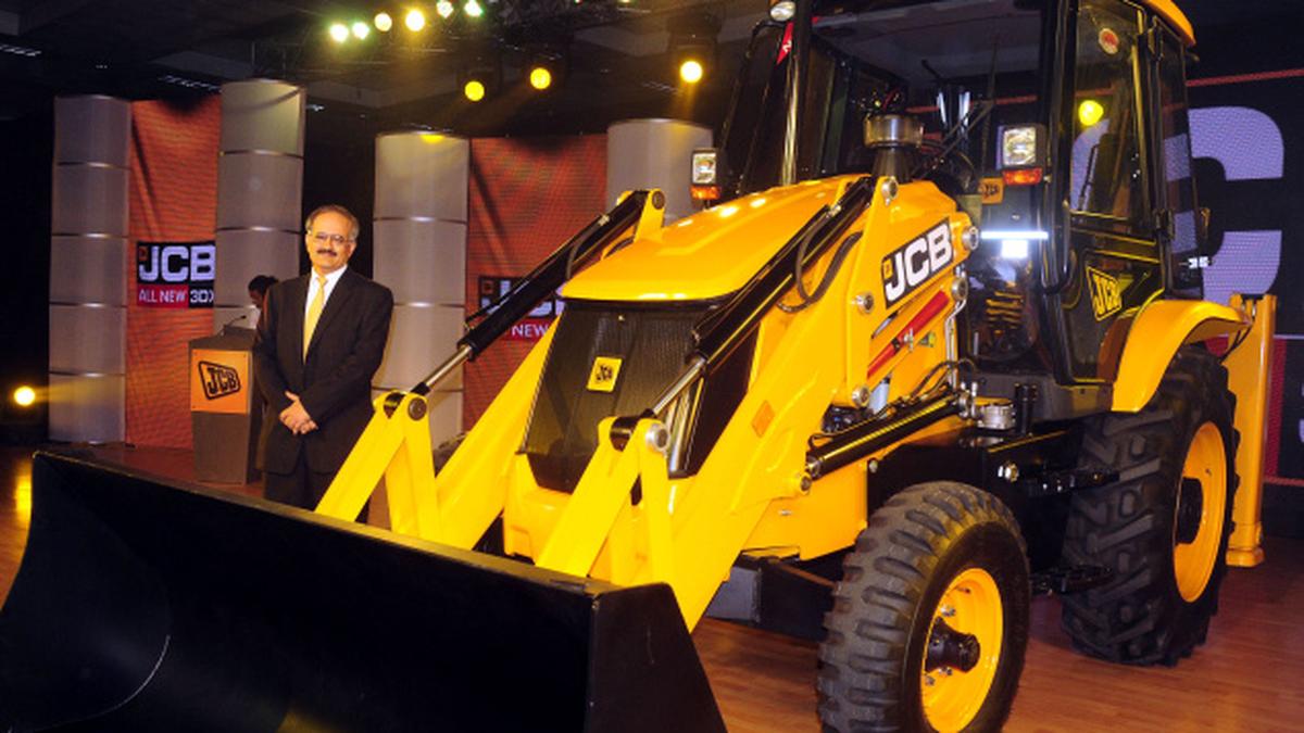 JCB launches new backhoe loader The Hindu