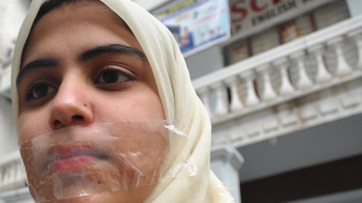 ‘Talkative’ girl gagged with tape The Hindu