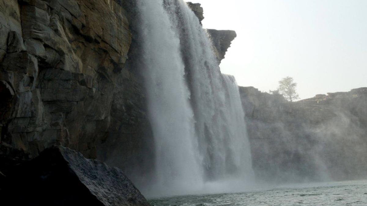 Falling water The Hindu