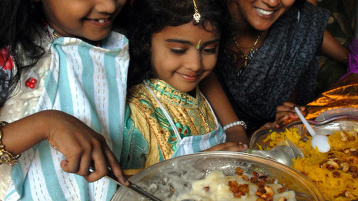 Children wield the ladle The Hindu