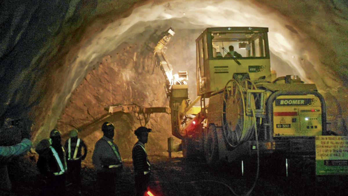 India's longest road tunnel under construction in J&K The Hindu