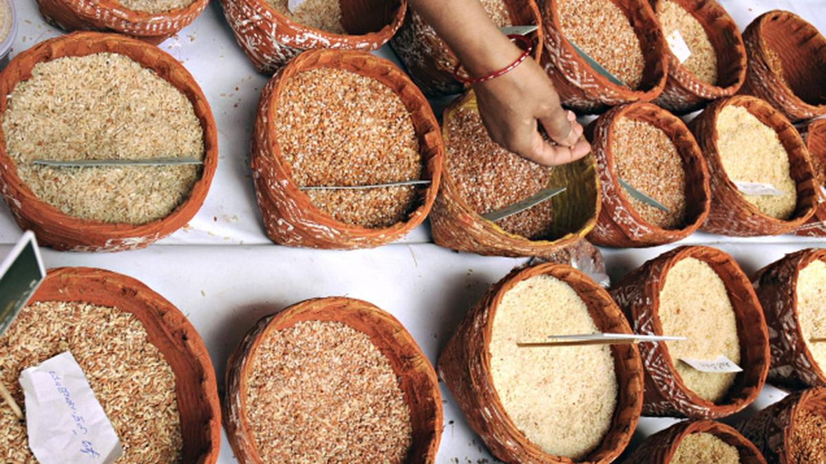 Pick from a big platter of rice - The Hindu