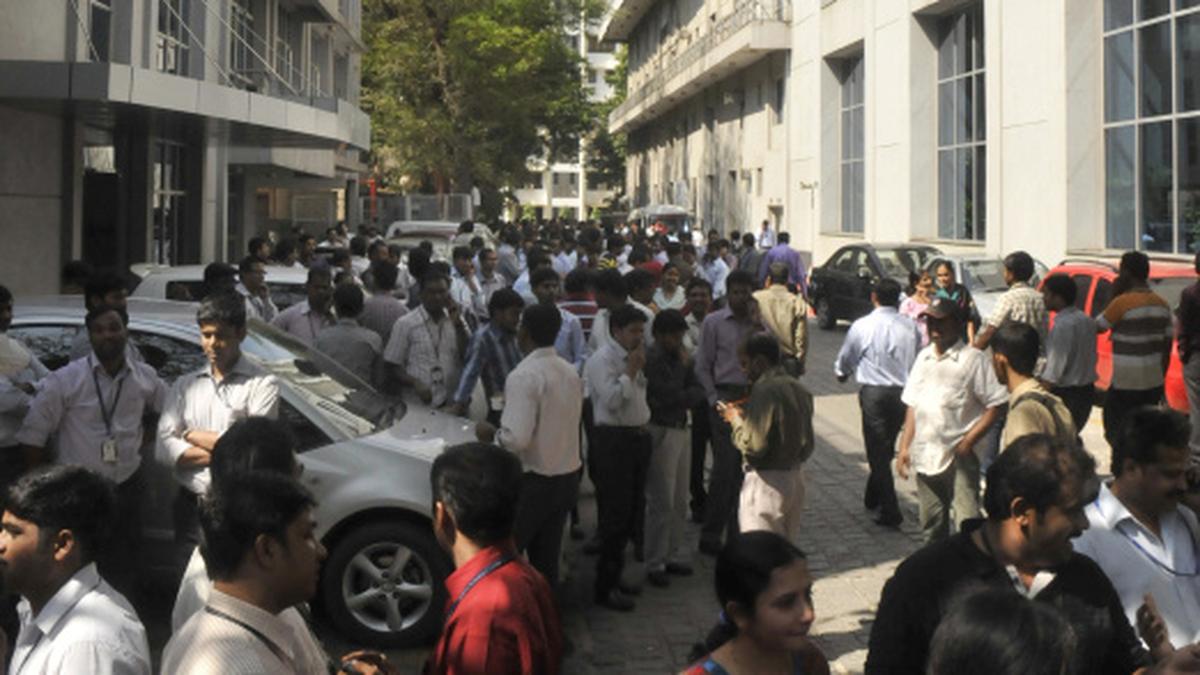 Bangalore, suburbs rocked by tremor The Hindu