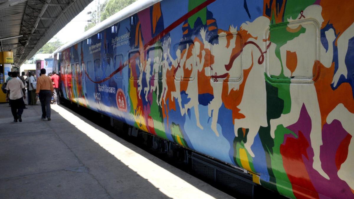 Red Ribbon Express arriving The Hindu