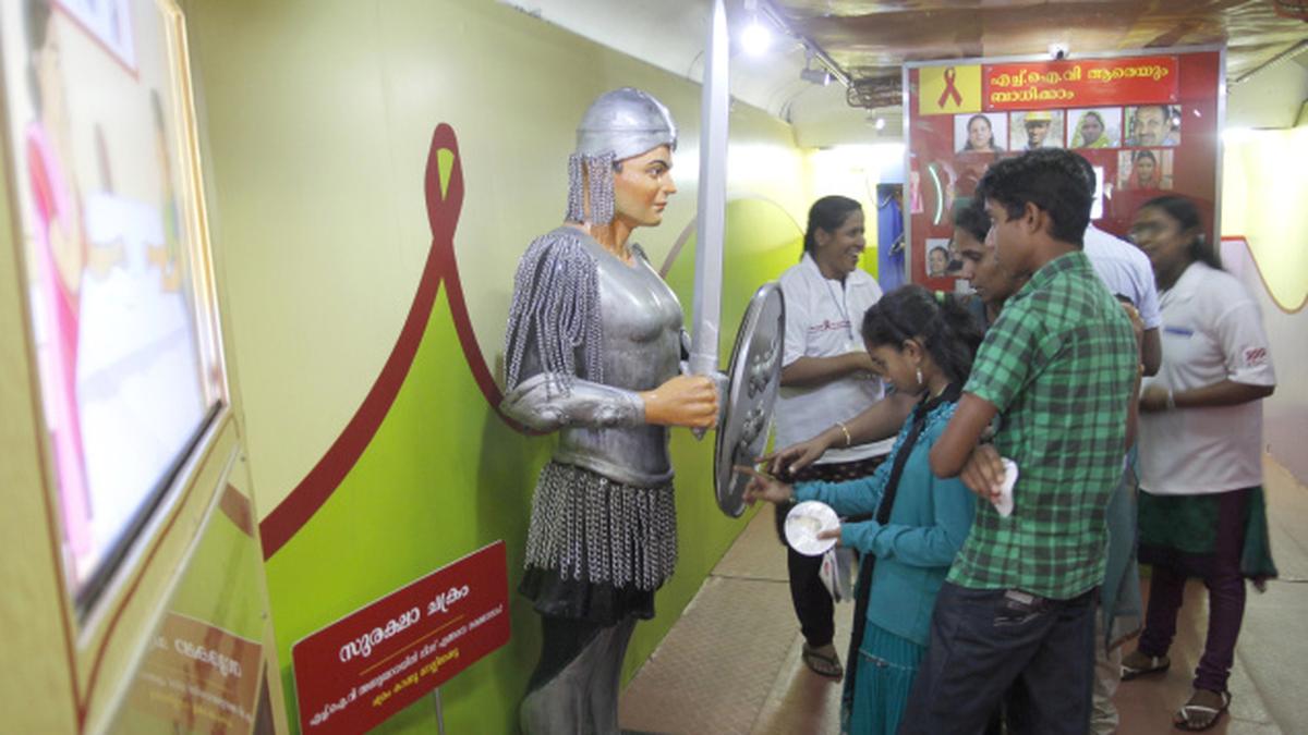 Red Ribbon Express arrives in city The Hindu