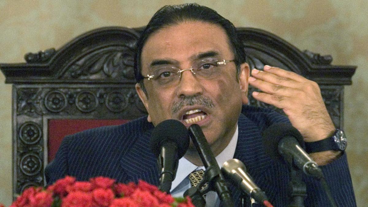 Zardari Warns Of Conspiracy Amid Scandal The Hindu