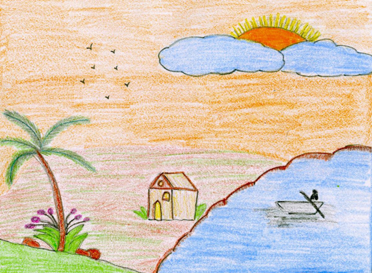 Kaleidoscope Paintings from Visakhapatnam The Hindu