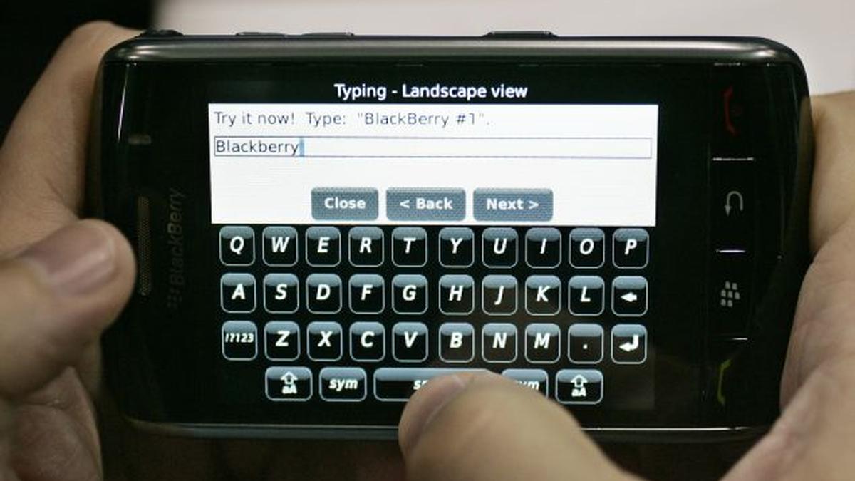 DoT to give report by month-end on BlackBerry interception - The Hindu